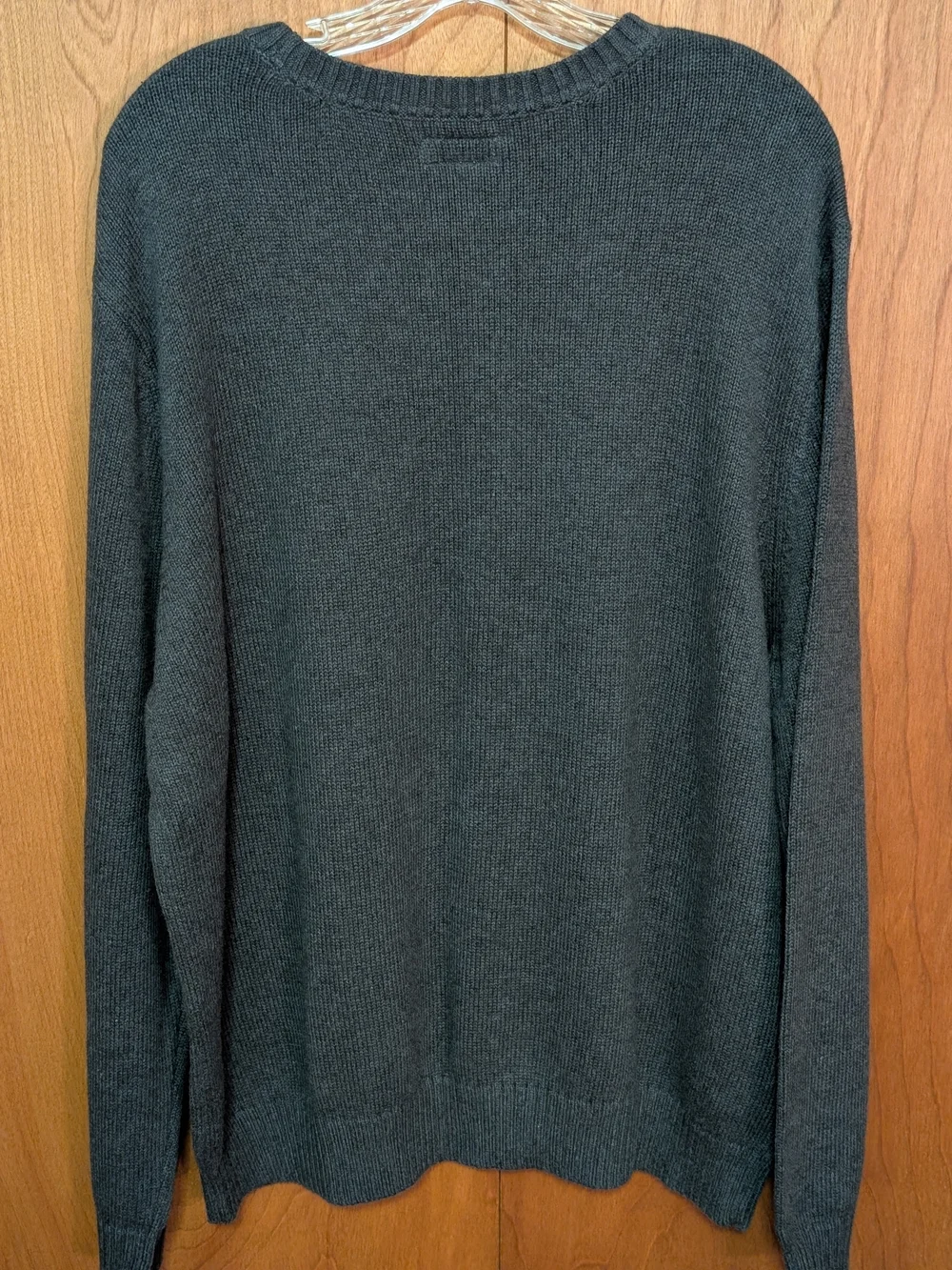 St. John's Bay Men's Charcoal Heather Crewneck Sweater
